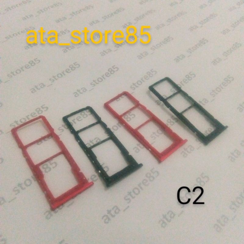 Simtray Realme C2 | RealmeC2  SimLock Slot Sim SimCard Tempat Kartu Original