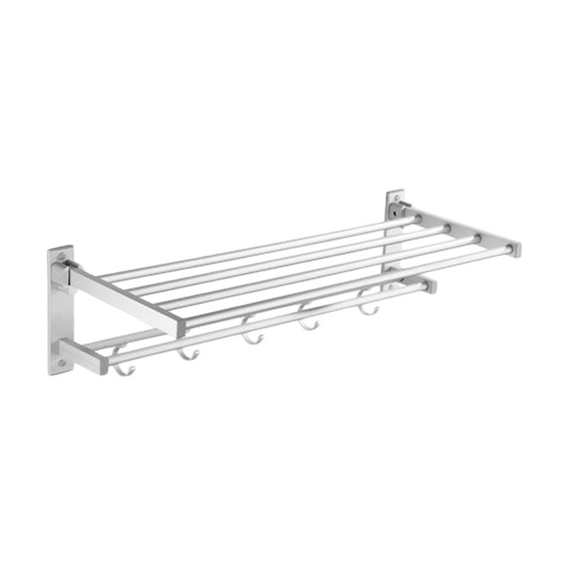 (1KG) SHENAR RAK HANDUK SERBAGUNA / TOWEL RACK MULTIFUNCTION / RAK HANDUK MULTIFUNGSI ALUMINIUM SERBAGUNA