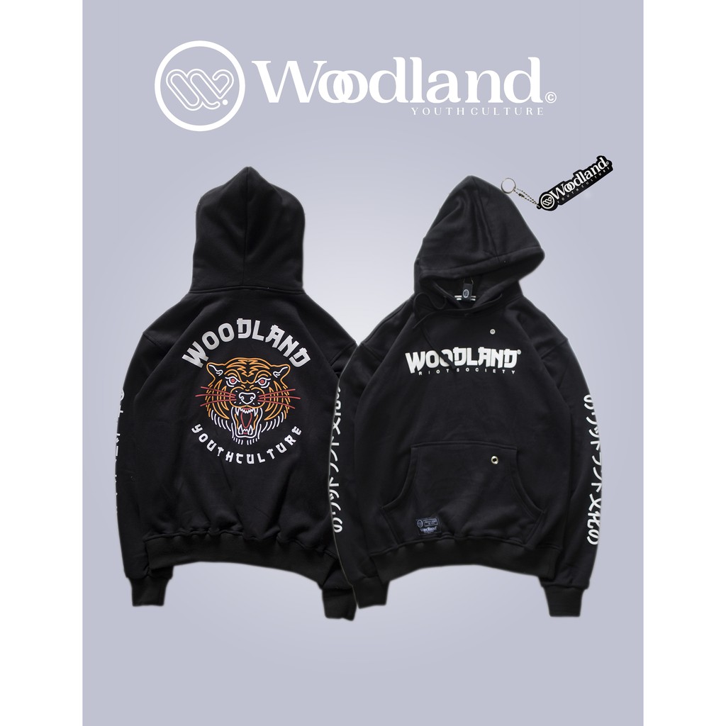 HOODIE ORIGINAL WOODLAND. HARDER