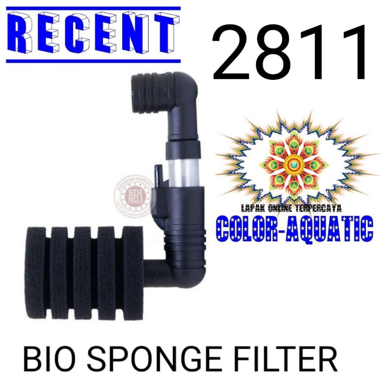 RECENT AA 2811F FILTER AQUARIUM FILTER AERATOR