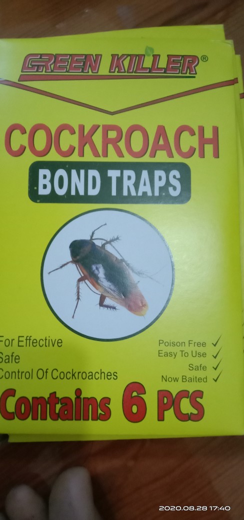 Lem Papan Jebakan Perangkap Cecak Kecoa Mirip Cap Gajah Fe7