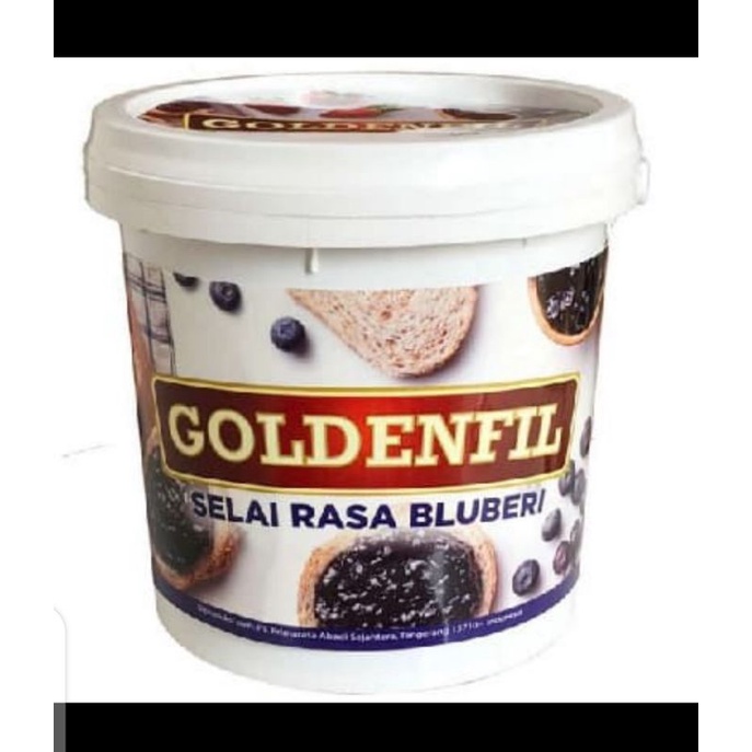 

Goldenfil Blueberry/ Selai Blueberry 1kg