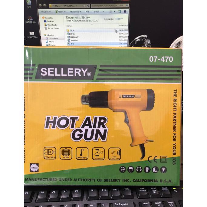 -READY- HEAT GUN SELLERY / HOT GUN SELLERY