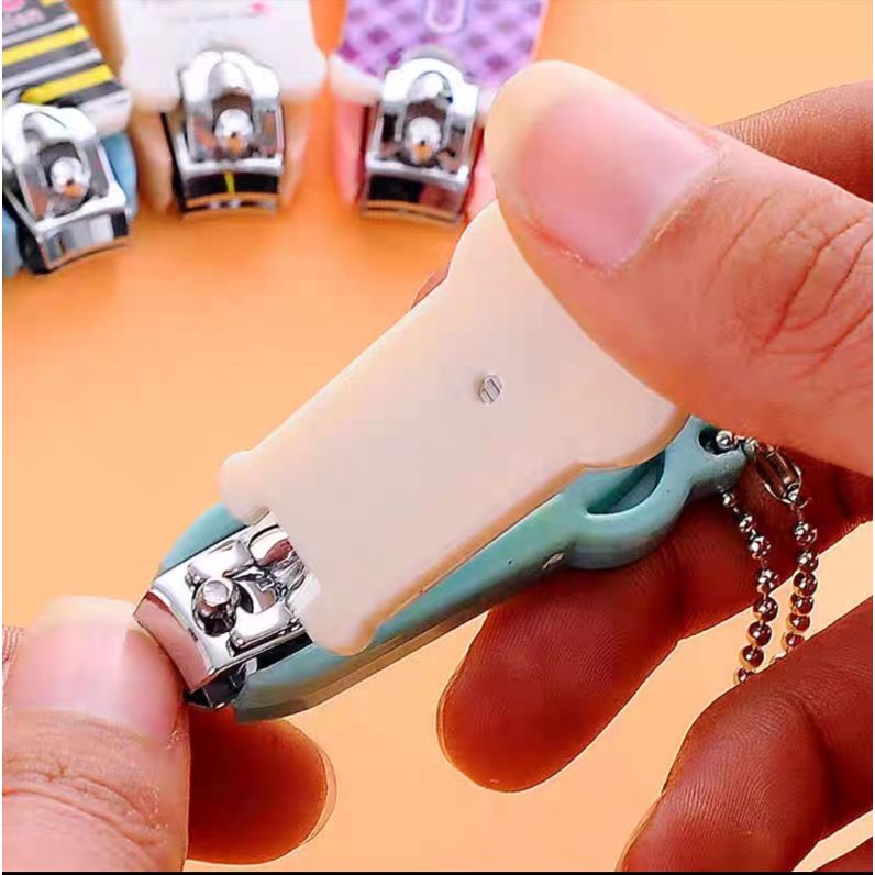 Nail clipper mini / gunting kuku karakter anak / gantungan gunting kuku unik