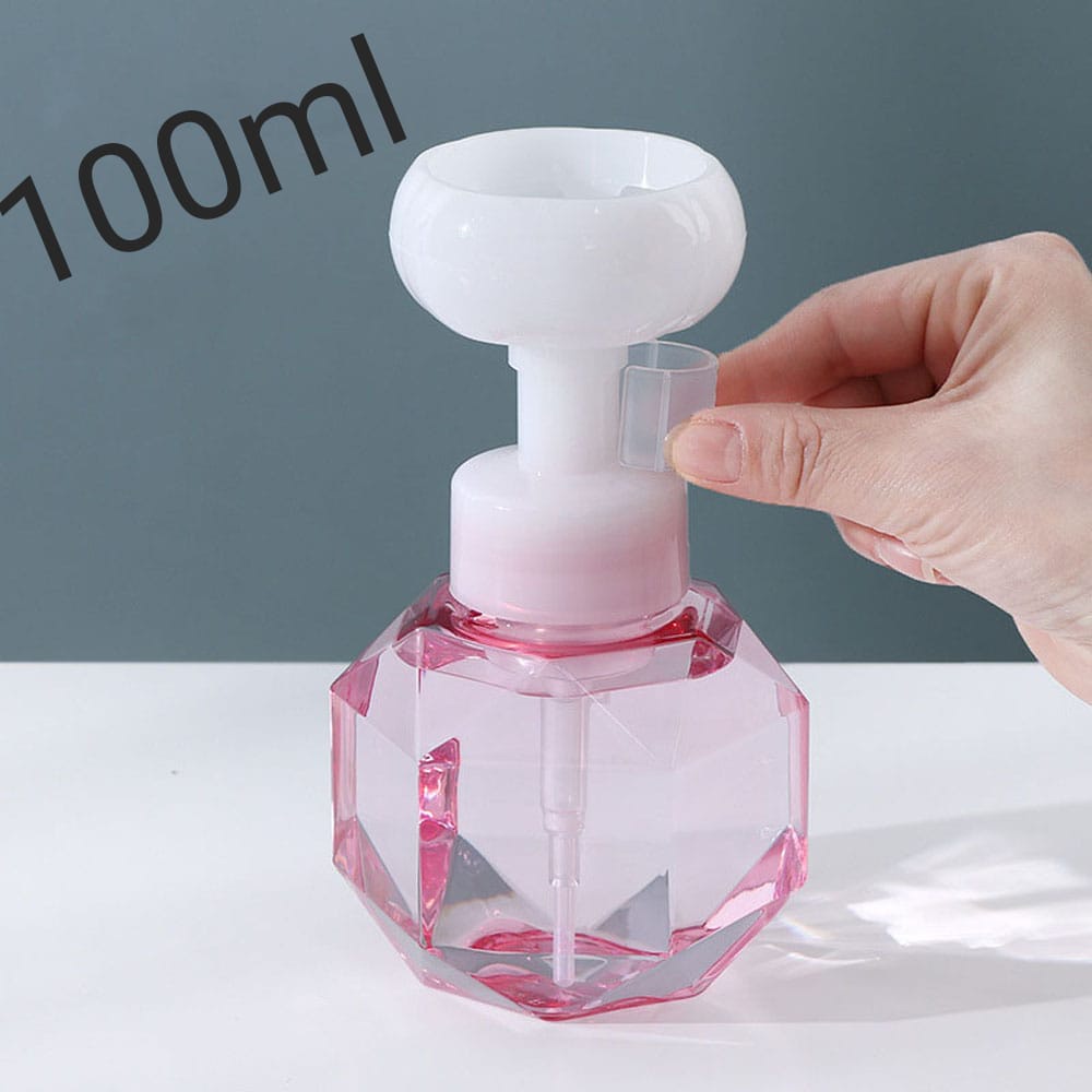 HOKKITERUS21⭐⭐⭐⭐⭐SABUN PUMP BUNGA flower stamp handsoap sabun foam tangan muka 300ml S008