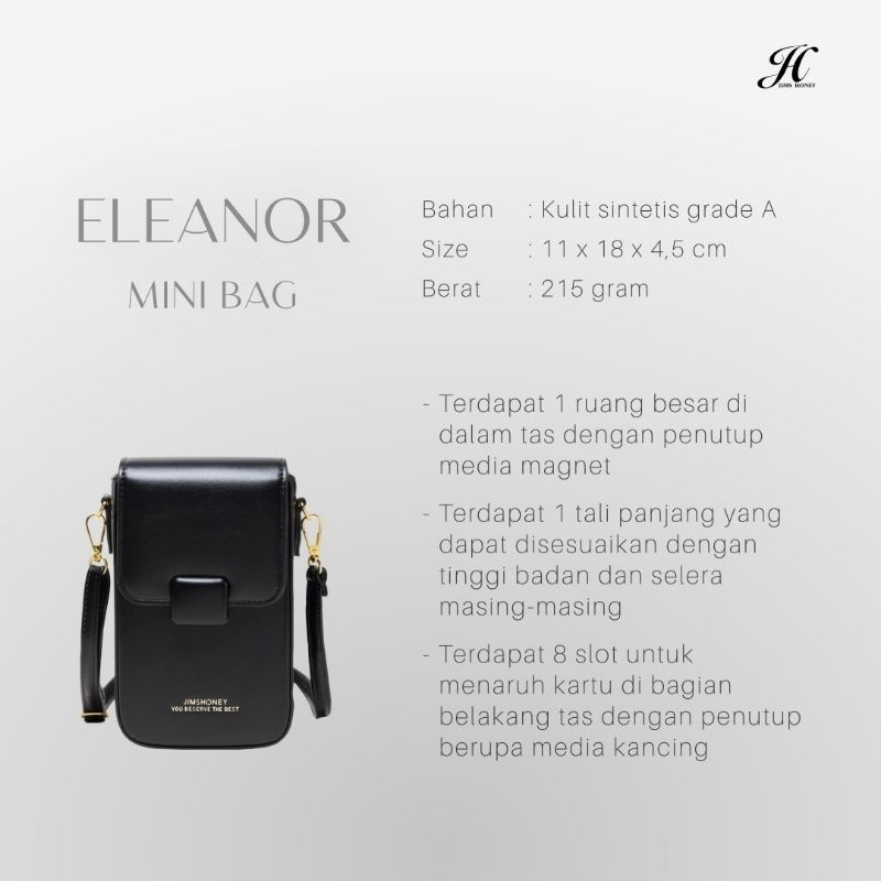 JIMS HONEY ELEANOR MINI BAG JIMS HONEY