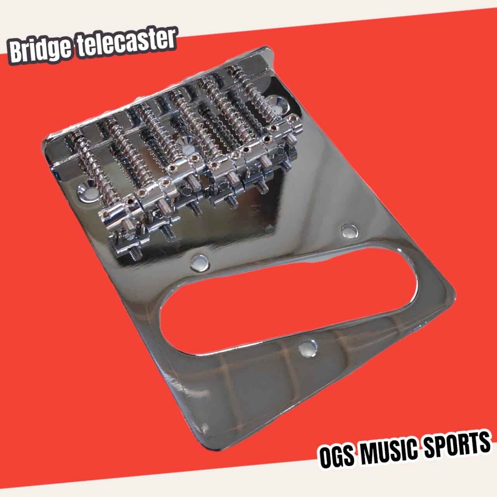 Bridge Telecaster 6 Vintage Saddle