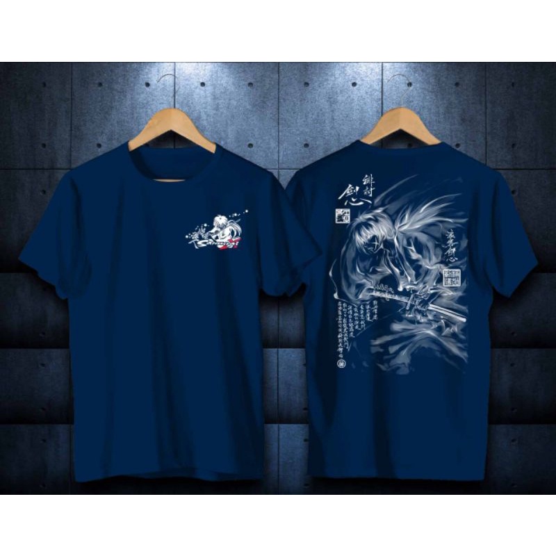 kaus store Kaos keren/ baju kaos/ atasan pria/ kaos distro/ kaos  pria murah SAMURAI MARAH