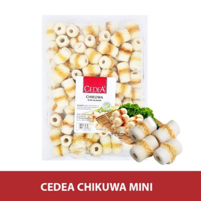 Cedea Chikuwa Mini / Ikan Olahan 1 Kg