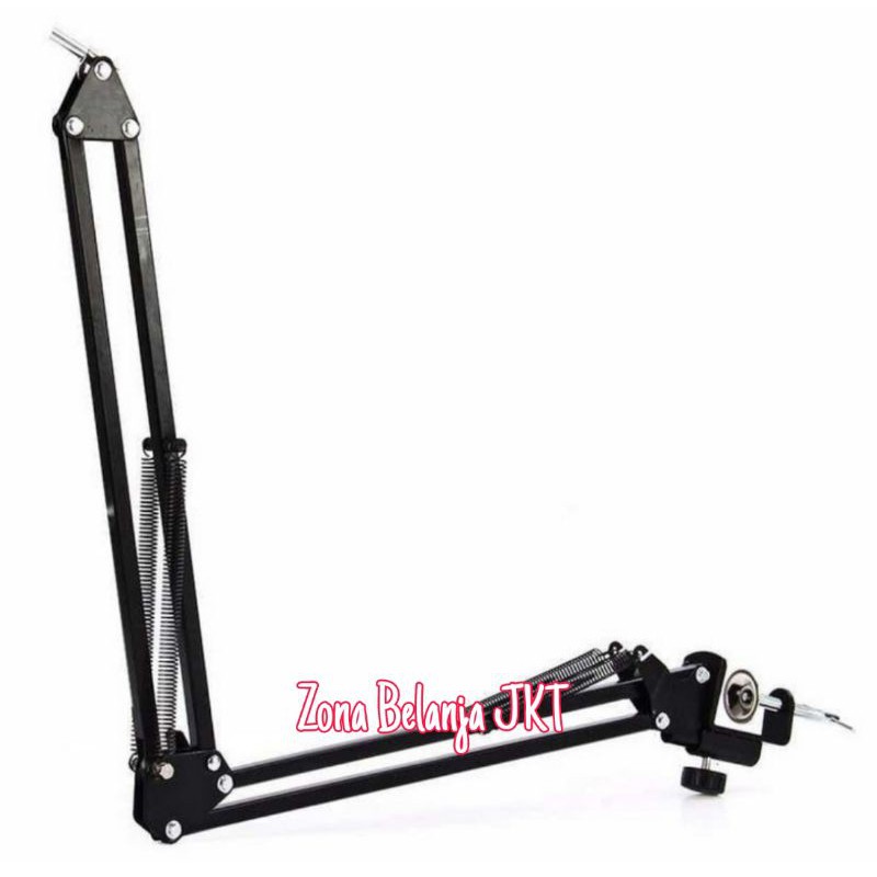 Stand Mikrofon Microphone Stand Arm Meja Suspension Boom Stand Mic Condenser Recording