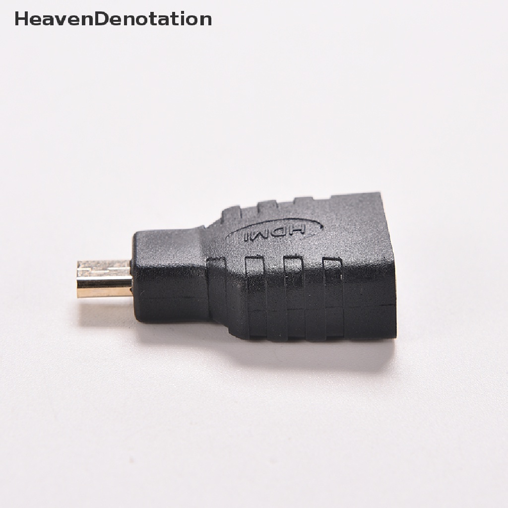 Adapter Konektor Micro Hdmi Tipe D Male Ke Hdmi Tipe A Female Untuk Hdtv