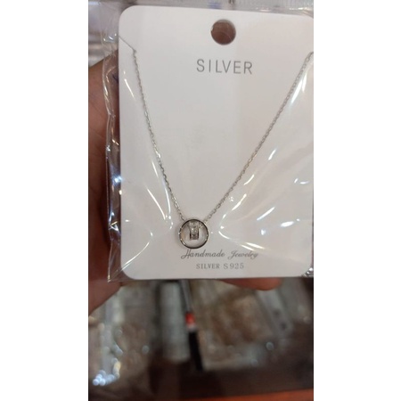 Kalung perak silver 925 ,awet, tidak berkarat, tidak luntur,Gratis box dan ada kode 925