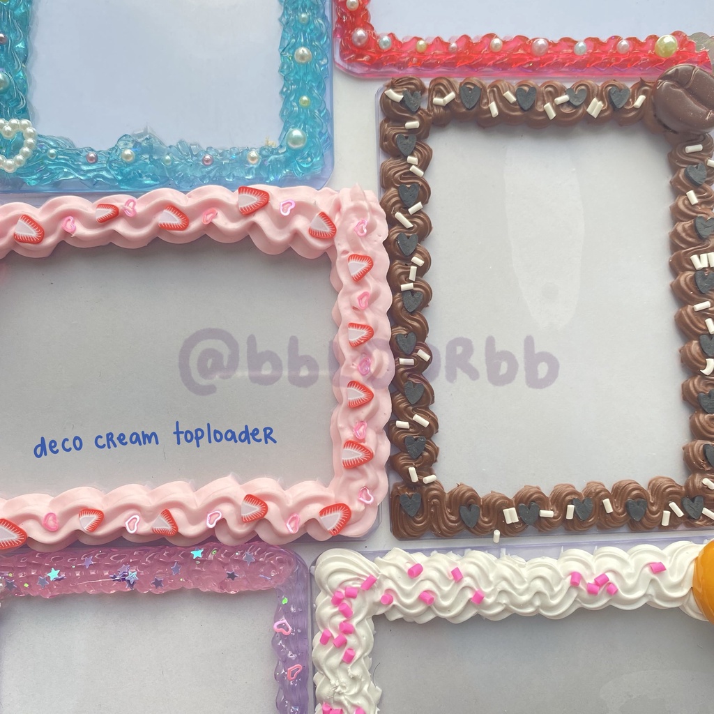 deco cream toploader