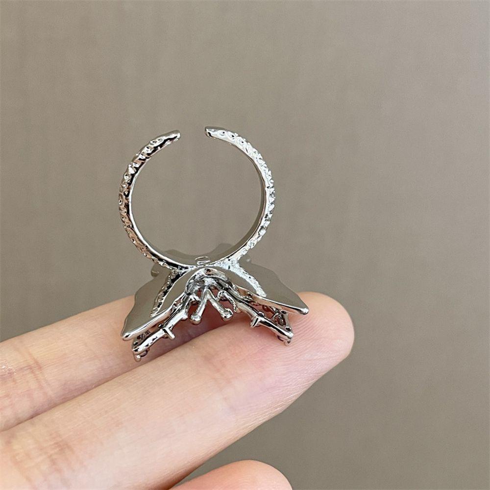 Mxbeauty Ungu Zirkon Kalung Perhiasan Aksesoris Kepribadian Mewah Kupu-Kupu Klavikula Rantai Berlian Imitasi Y2K Rings Alloy Kristal Gaya Korea Choker