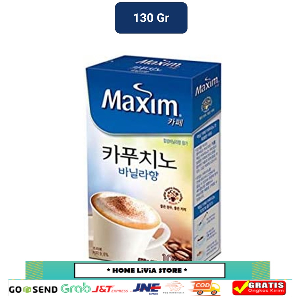 

MAXIM COFFEE CAPPUCINO VANILLA 130gr (10T)