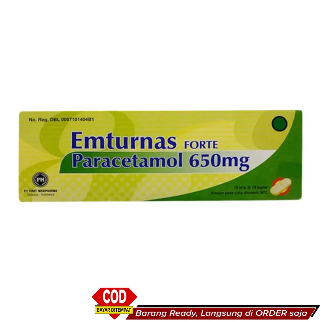 Best Seller Obat Panas Demam Tinggi Mriyang Nyeri Sakit Gigi Pusing Sakit Kepala AMPUH ~ Emturnas fo