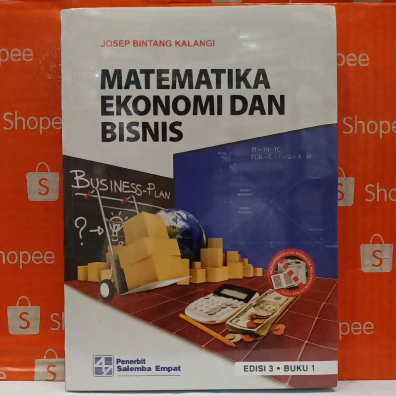 Jual Matematika Ekonomi Dan Bisnis Edisi 3 Buku 1 | Shopee Indonesia