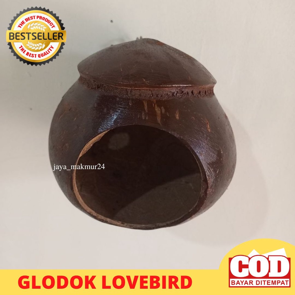 [ READY STOK ] Glodok Lovebird Kandang Kapsul Bulat - Sarang Burung Lovebird