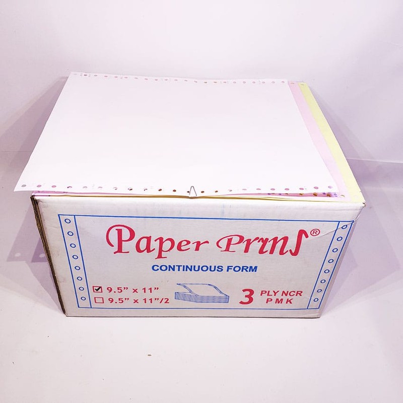 

Paper Pryns Continuous Form 9,5 x 11 3ply - Warna
