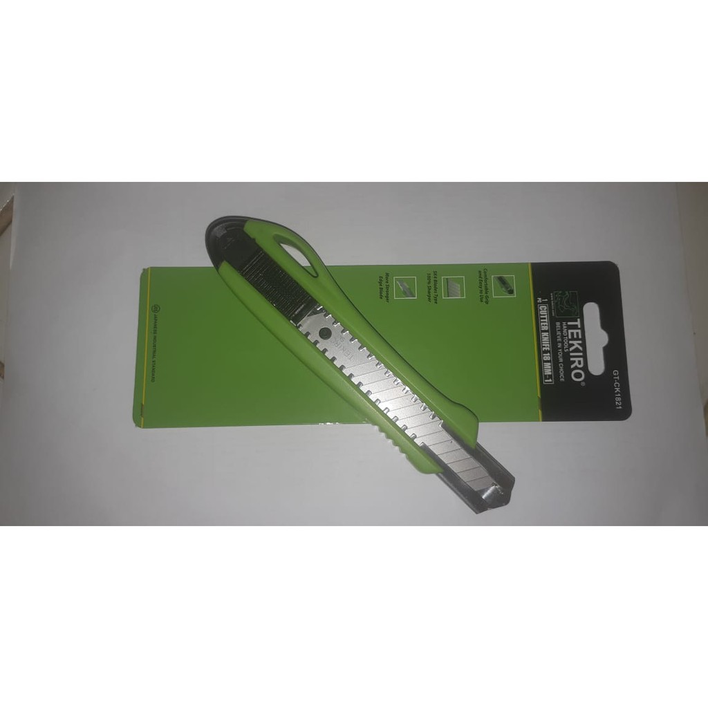 

Pisau Cutter Besar 18 mm - 1 Tekiro
