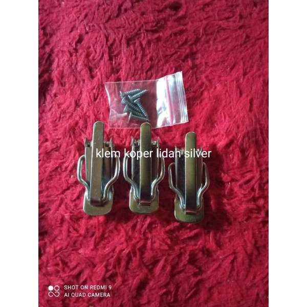 Klem koper overpal import gold klem tebok sangkar lovebird murai