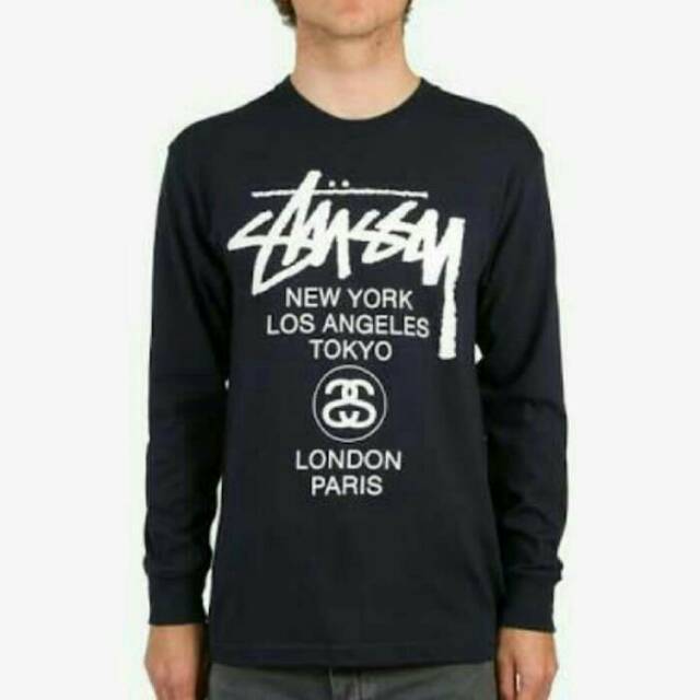 Kaos lengan panjang STUSSY