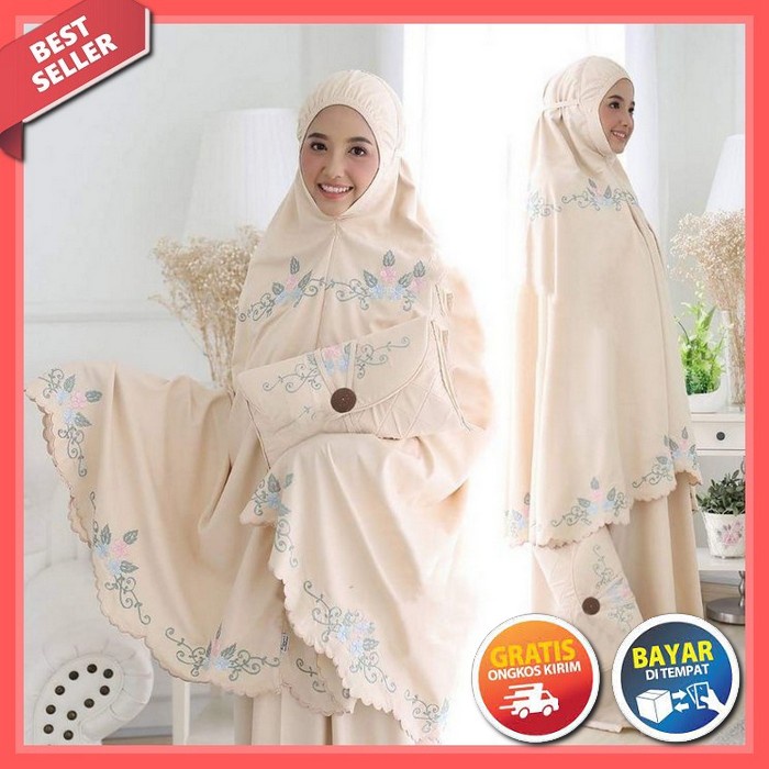 Mukena Dewasa Murah Syahrini Bahan Sutra Velvet Mukena Dewasa Terbaru Nazihah Mukena Telekung Safarl