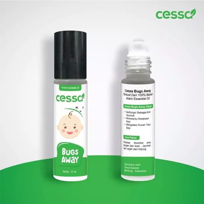 Cessa Itchy Away 8ml - Essential Oil untuk Mengusir Nyamuk