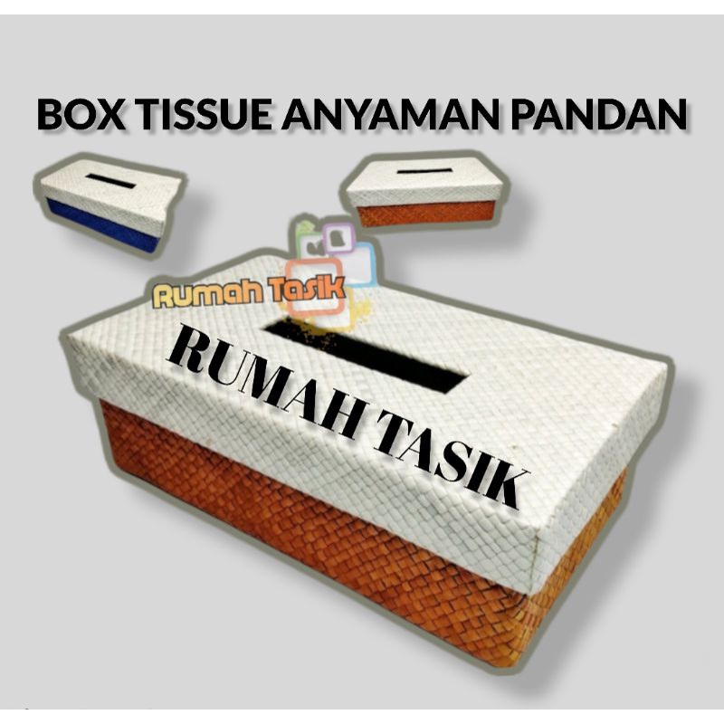 Tempat Tisu Anyaman Pandan Promo Rumah Tasik