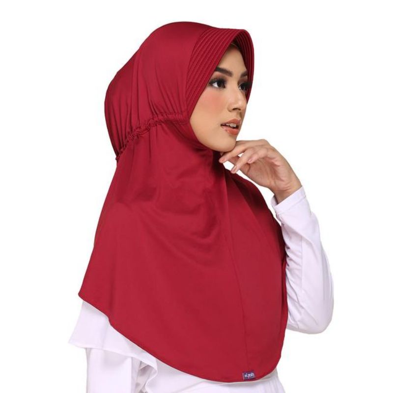 ELZATTA Jilbab Instant Zaria Sahara - Jilbab Elzatta - Bergo Instant - Hijab Instant Polos - Jilbab 