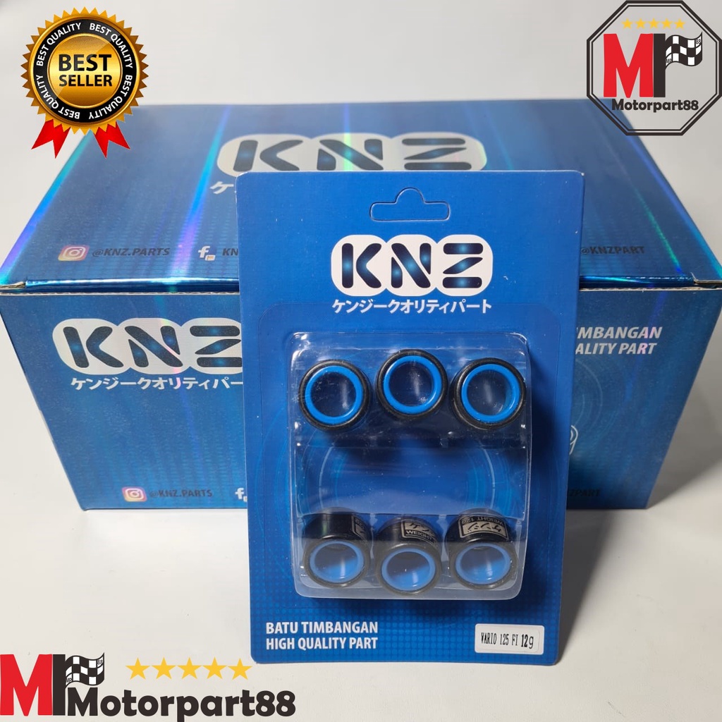 ROLLER ROLER KNZ RACING VARIO 125FI LED 150 GENIO PCX150 8 9 10 11 12g BEAT NEW LED 2020 SCOOPY NEW 2021 SPIN SKYWAVE SKYDRIVE