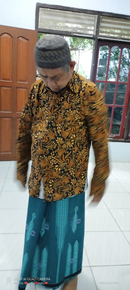 Ori Karyaku Couple Lamaran Gamis Muslim Batik Brokat Premium Modern Kondangan