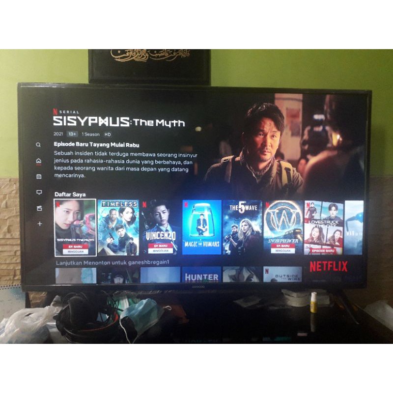 COOCAA 50S3N | 50 inch | 4K UHD | Smart TV | Netflix & Youtube Built In | Wifi