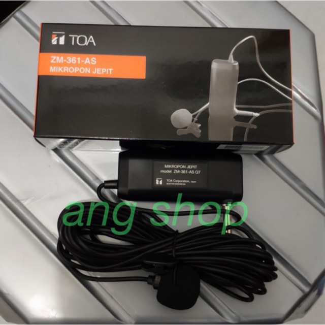 TOA ZM-361 Mic Jepit ZM361 ZM 361 Microphone Ori / Original