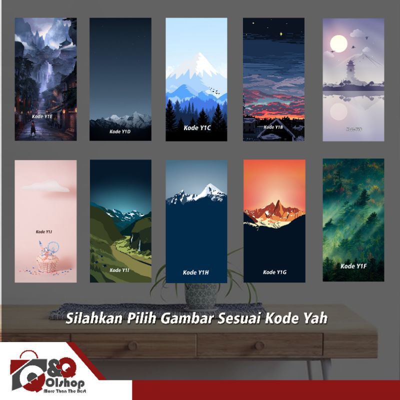 Pajangan dinding Ruangan Tamu, Ruang makan, Dll