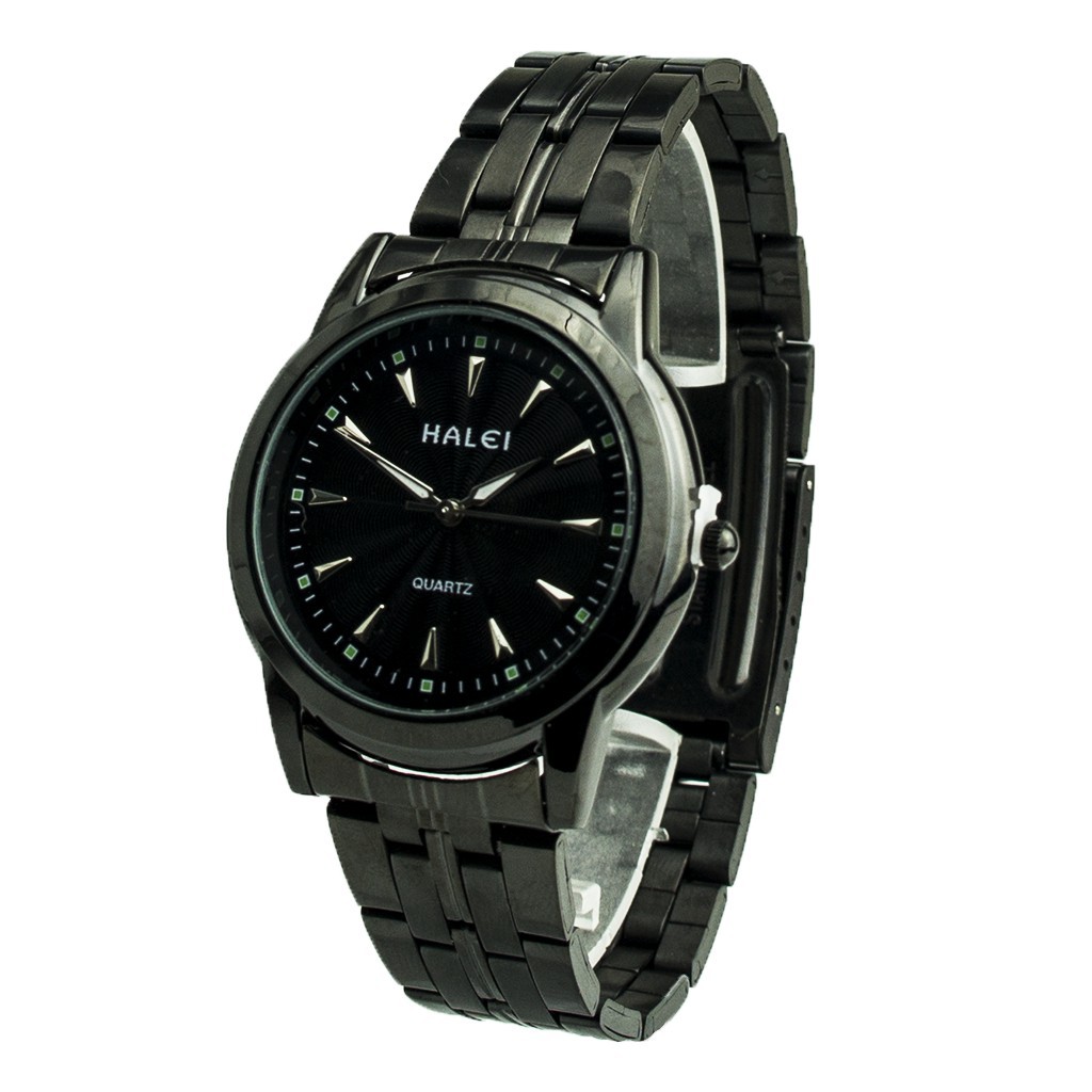 CEWEK STAINLESS TAHAN AIR BERKUALITAS TERLARIS//   Jam Tangan Klasik Halei SK 348 Hitam Unisex