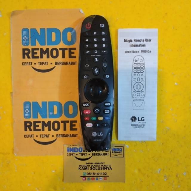 REMOTE TV LG MAGIC MR20GA ORIGINAL IVI