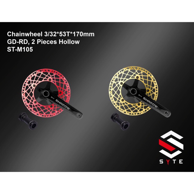 Crankset SYTE Shadow 53T Hollowtech2