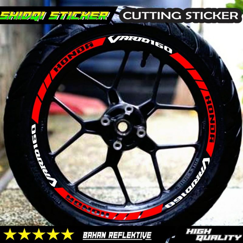 Stiker vario 160 Stiker vario 160 Stiker motor Sticker velk Sticker velg