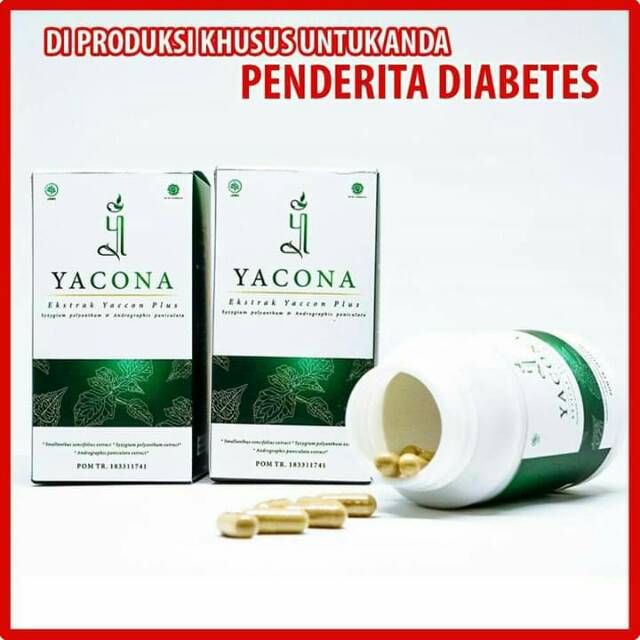 Yakona Tablet Obat Penurun Gula Darah Paling Ampuh