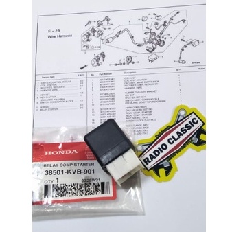 BENDIK STATER HONDA VARIO BEAT KARBU ORI AHM 38501KVB901