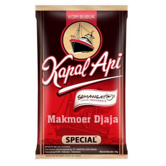 

Langsung Order Kopi Kapal Api Special 30gr (Kopi hitam 1 renteng isi 10 sachet) Best Seller