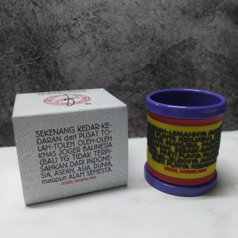 Mug Rubber Joger Bali