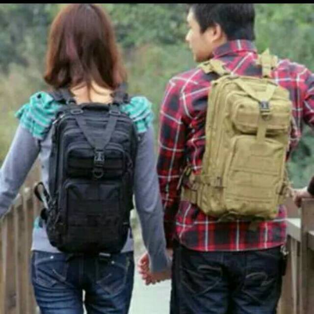 Tas ransel army lebanon punggung tactical military backpack skull laptop
