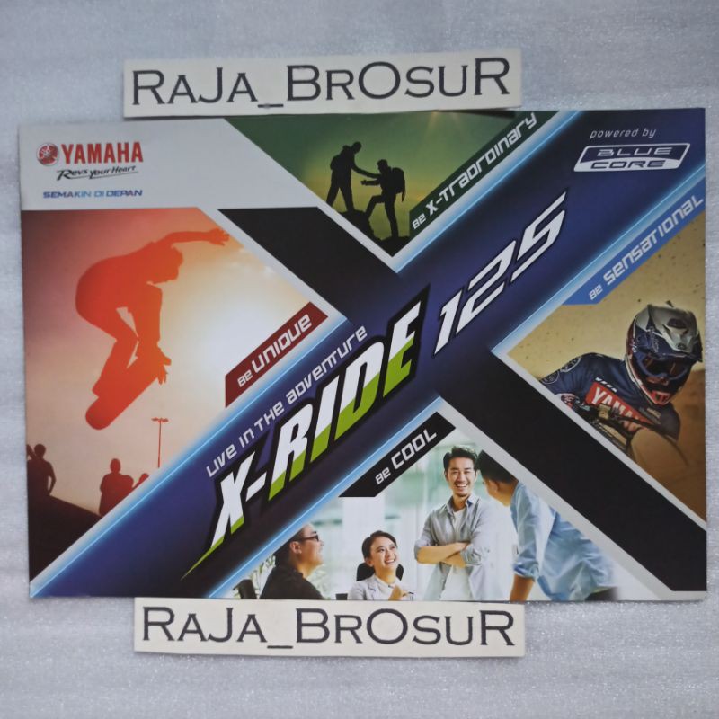 Poster brosur Yamaha X-Ride 2019