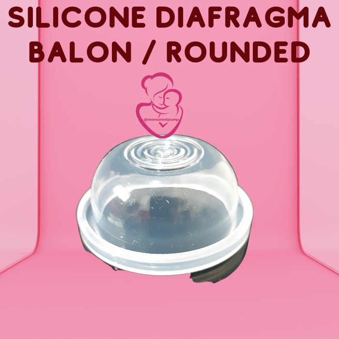 Silicone Diafragma BALON / ROUNDED membran silikon bentuk bulat mangkok cocok Harcoo Sidmool