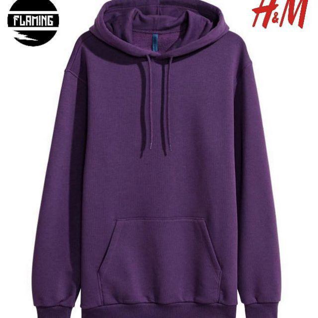 purple sweat shirt