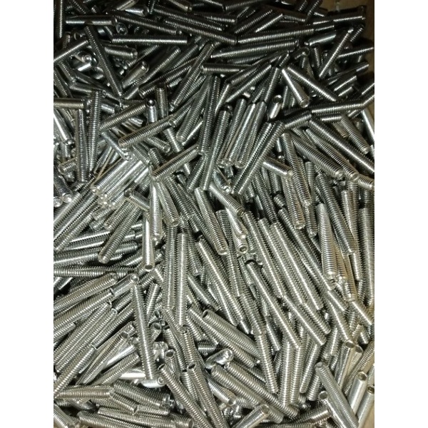 Baut L tanam M3 x 25 ( 2.5cm) stainless 304 THE A2-70