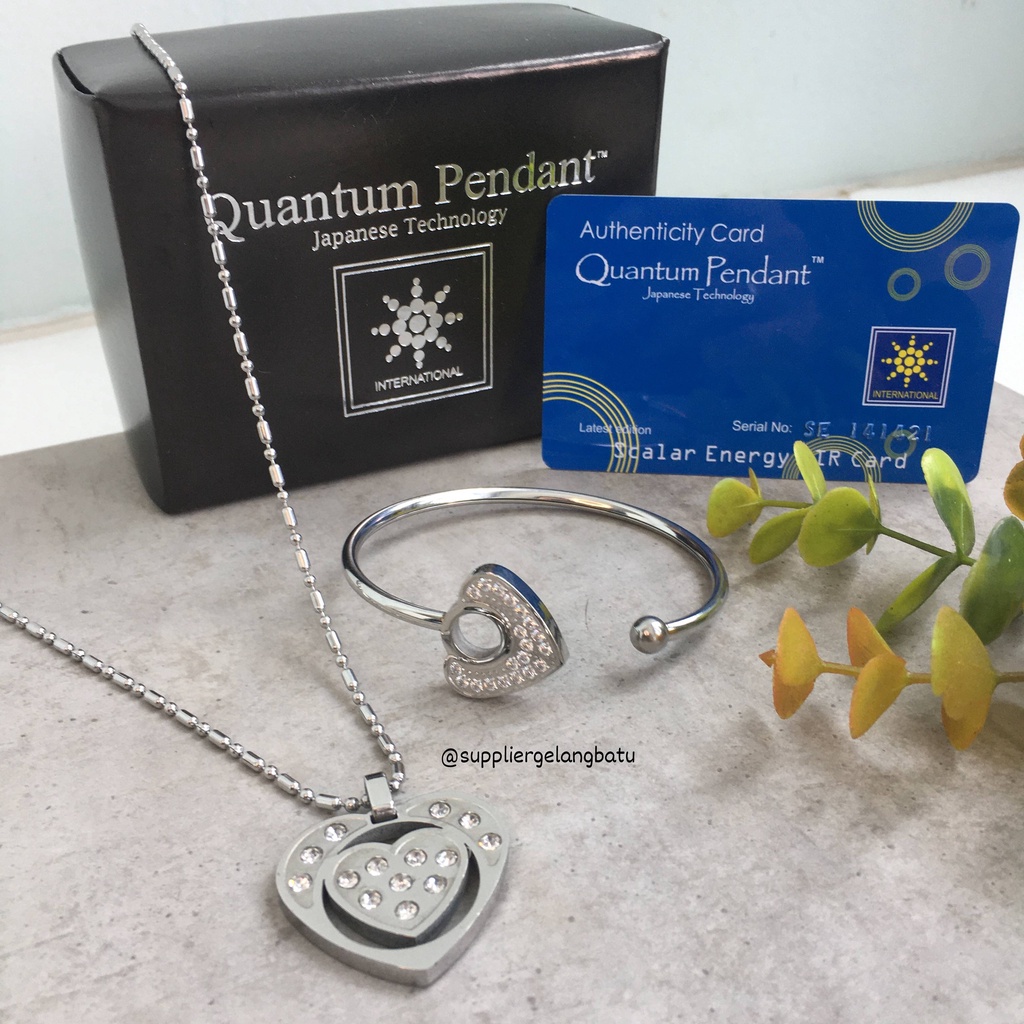 KALUNG BONUS GELANG LOVE STRAWBERRY peredaran darah BERSERTIFIKAT ION