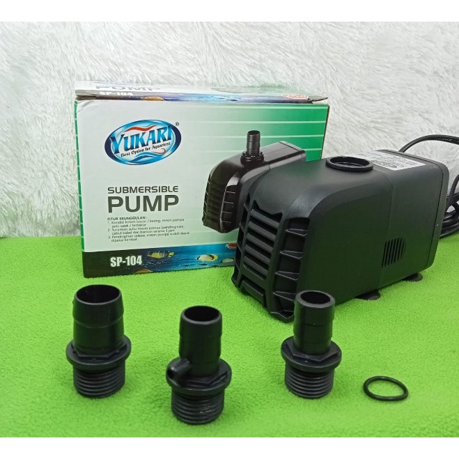 YUKARI SP-104 SUBMERSIBLE PUMP POMPA AIR CELUP FILTER AQUARIUM KOLAM